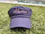 Personalized Hat for Women, Ball Caps for Women, Bridesmaid Hats, Bachelorette Party Hats, Personalized Hat, Embroidered Cap, Custom Hat