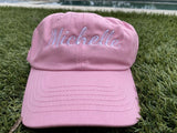 Personalized Hat for Women, Ball Caps for Women, Bridesmaid Hats, Bachelorette Party Hats, Personalized Hat, Embroidered Cap, Custom Hat