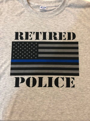 Retired Police T-Shirt