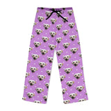 Personalized Pet Face Pajama Pants - Diamond Pattern