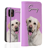 Personalized Dog Wallet iPhone Case