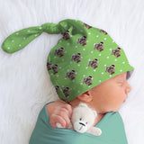 Personalized Pet Face Knotted Baby Beanie