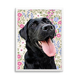 Personalized Pet Portrait Prints - Meadow