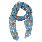 Personalized Pet Face Scarf - Meadow