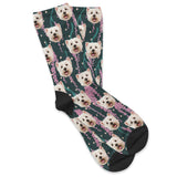 Personalized Pet Face Socks - Meadow