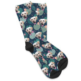 Personalized Pet Face Socks - Meadow