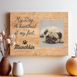 Personalized Pet Portrait Print - Wood Prints