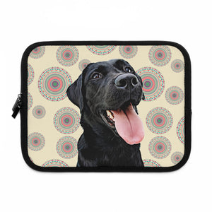 Personalized Pet iPad and Tablet Sleeve - Mandala