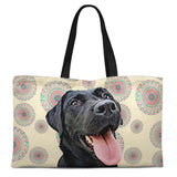 Personalized Pet Weekender Tote Bag - Mandala