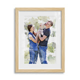 Personalized Pet and Family Framed Gallery Print - Portrait