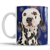 Personalized Dog Portrait Mug - Mandala