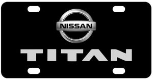 Nissan Titan License Plate