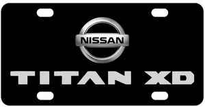 Nissan Titan XD License Plate