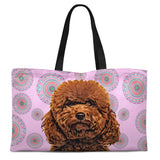 Personalized Pet Weekender Tote Bag - Mandala