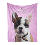 Personalized Pet Throw Blanket