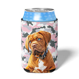 Personalized Pet Can Koozie - Camouflage