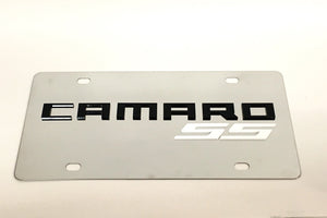 Chevy Camaro SS Stainless Steel License Plate