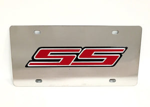 Chevy SS Stainless Steel License Plate