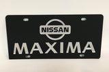 Nissan Maxima Stainless Steel License Plate