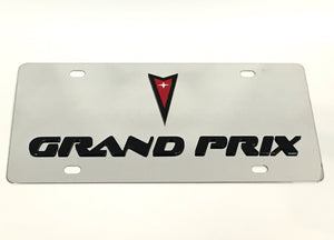 Pontiac Grand Prix Stainless Steel License Plate