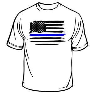 Police Flag T-Shirt