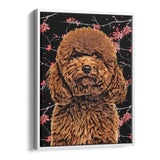 Personalized Pet Portrait Canvas - Sakura