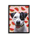 Personalized Pet Portrait Prints - Watermelon