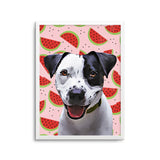 Personalized Pet Portrait Prints - Watermelon