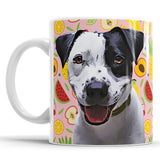 Personalized Dog Portrait Mug - Fruit Salad