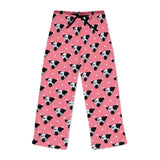 Personalized Pet Face Pajama Pants - Diamond Pattern