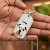 Personalized Luxury Pet Necklace - Dog Tag