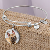 Personalized Luxury Pet Bangle - Circle