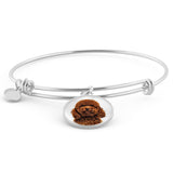 Personalized Luxury Pet Bangle - Circle