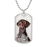 Personalized Luxury Pet Necklace - Dog Tag