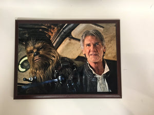 Star Wars - Han Solo and Chewbacca Plaque