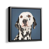 Personalized Framed Pet Portrait - Square Canvas