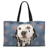 Personalized Pet Weekender Tote Bag - Mandala