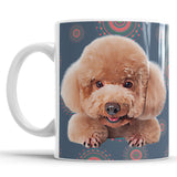 Personalized Dog Portrait Mug - Mandala