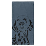 Personalized Pet Beach Towel - Minimalistic Style