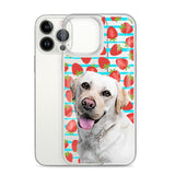 Personalized Pet Phone Case - Fruity Stripes