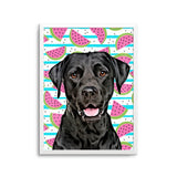 Personalized Pet Portrait Prints - Watermelon