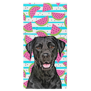 Personalized Pet Beach Towel - Watermelon