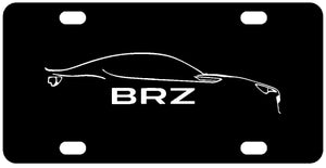 Subaru BRZ License Plate