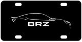 Subaru BRZ License Plate