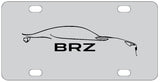 Subaru BRZ License Plate