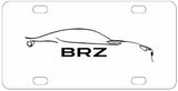 Subaru BRZ License Plate