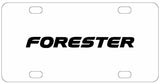 Subaru Forester License Plate