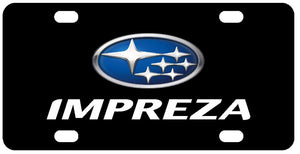 Subaru Impreza License Plate