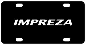 Subaru Impreza License Plate