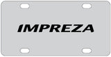 Subaru Impreza License Plate